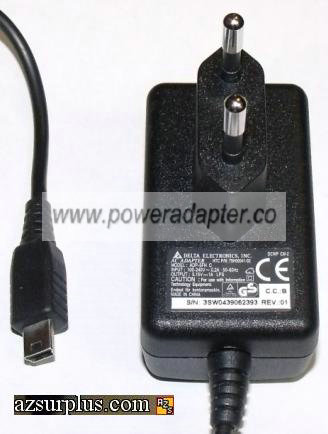 DELTA ADP-5FH C AC ADAPTER 5.15V 1A POWER SUPPLY EUOROPE